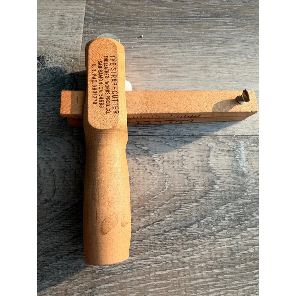 Leather Works Prod Co Strap Cutter Unisex OS Brown Good Wood Tool 3831279